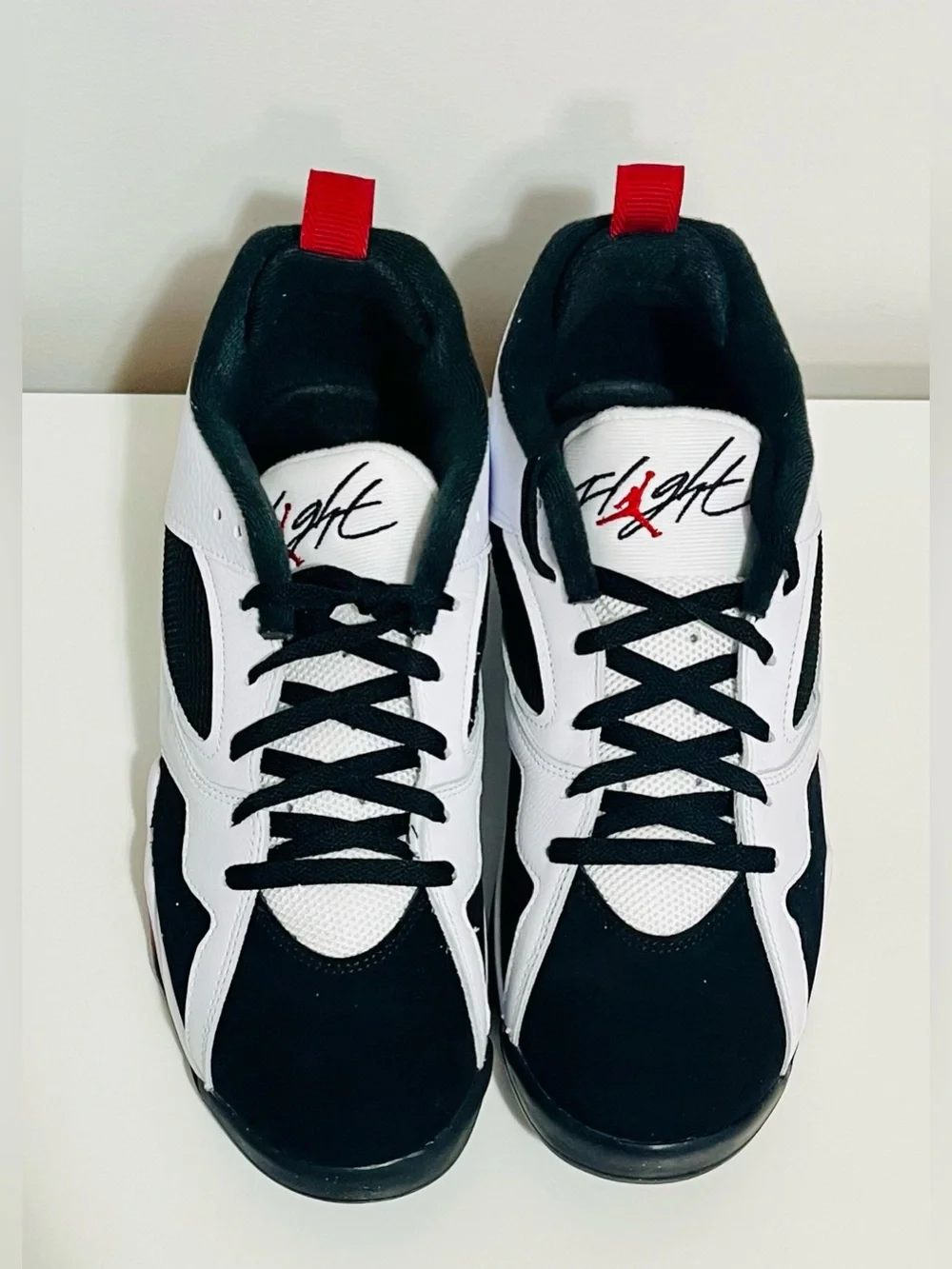 Air Jordan MVP 92 Retro Low White Black Red Sneakers